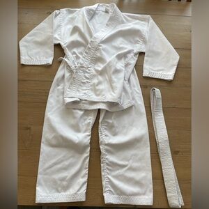 3pc White Karate Gi Uniform